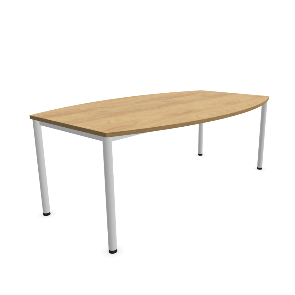 1200-800-2000_barrel_round_leg_nowy_styl-easy_space-kese096ww001 Easy Space конферентна маса Barrel T1 с кръгъл профил Ø50мм - Image 1