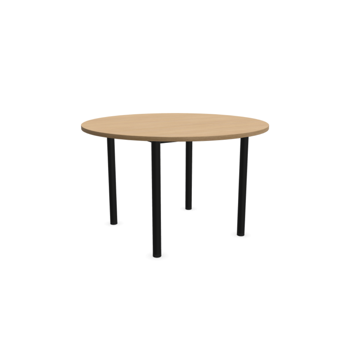 1200_meething_table__i_leg_RDnowy_styl-easy_space-kese095ww001 Easy Space конферентна маса RD с кръгъл профил Ø50мм - Image 1