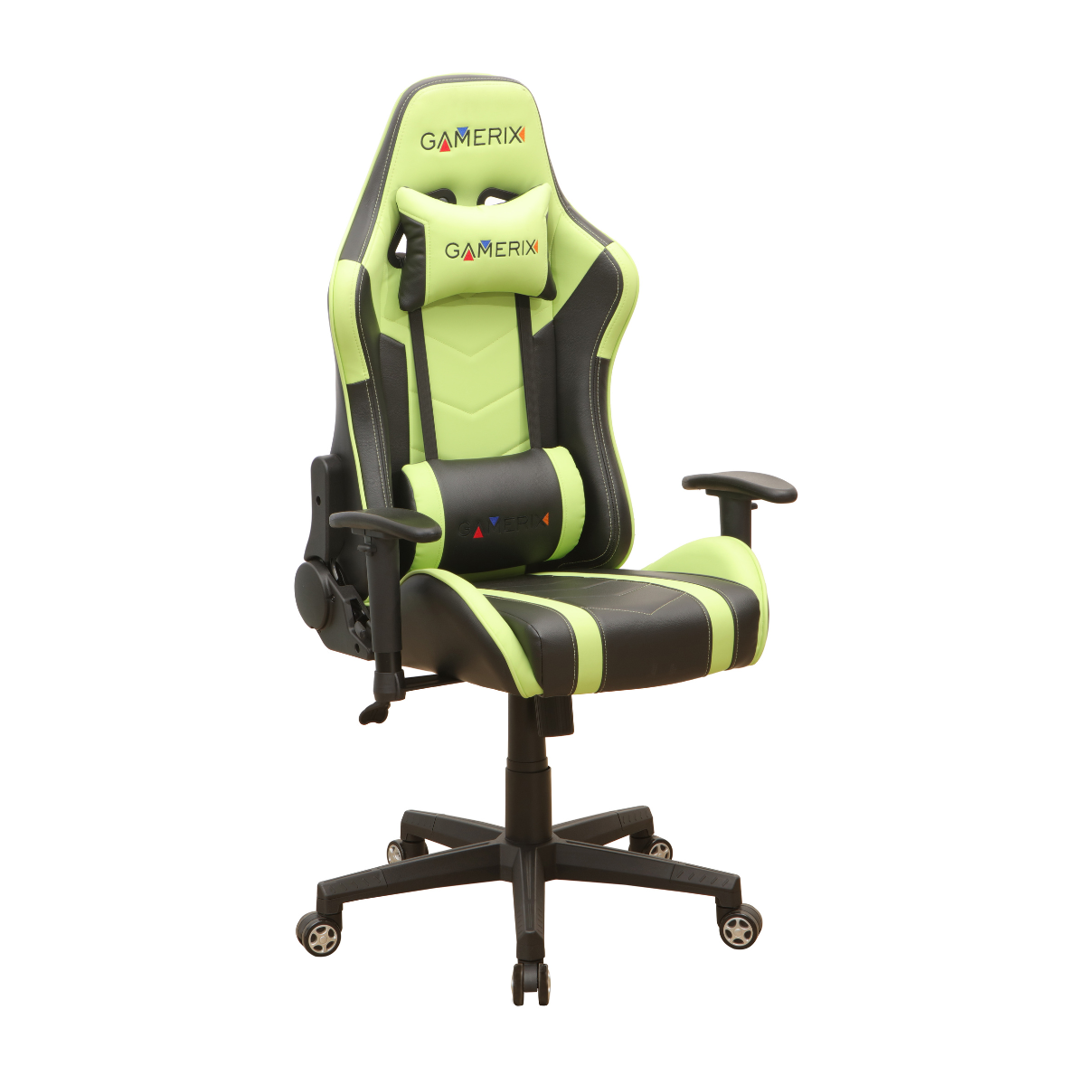 Escape-Green4 Геймърски стол ESCAPE Gamerix - Escape GREEN - Image 1
