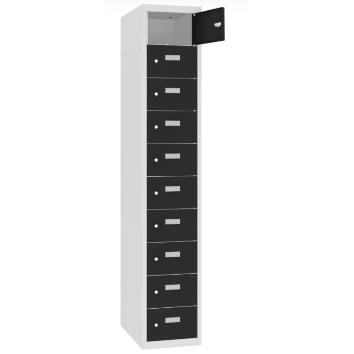 MSUS-3110-300-RAL-9005-Czarny-gleboki Метални шкафчета MSUS 3110 на 300мм - Image 1