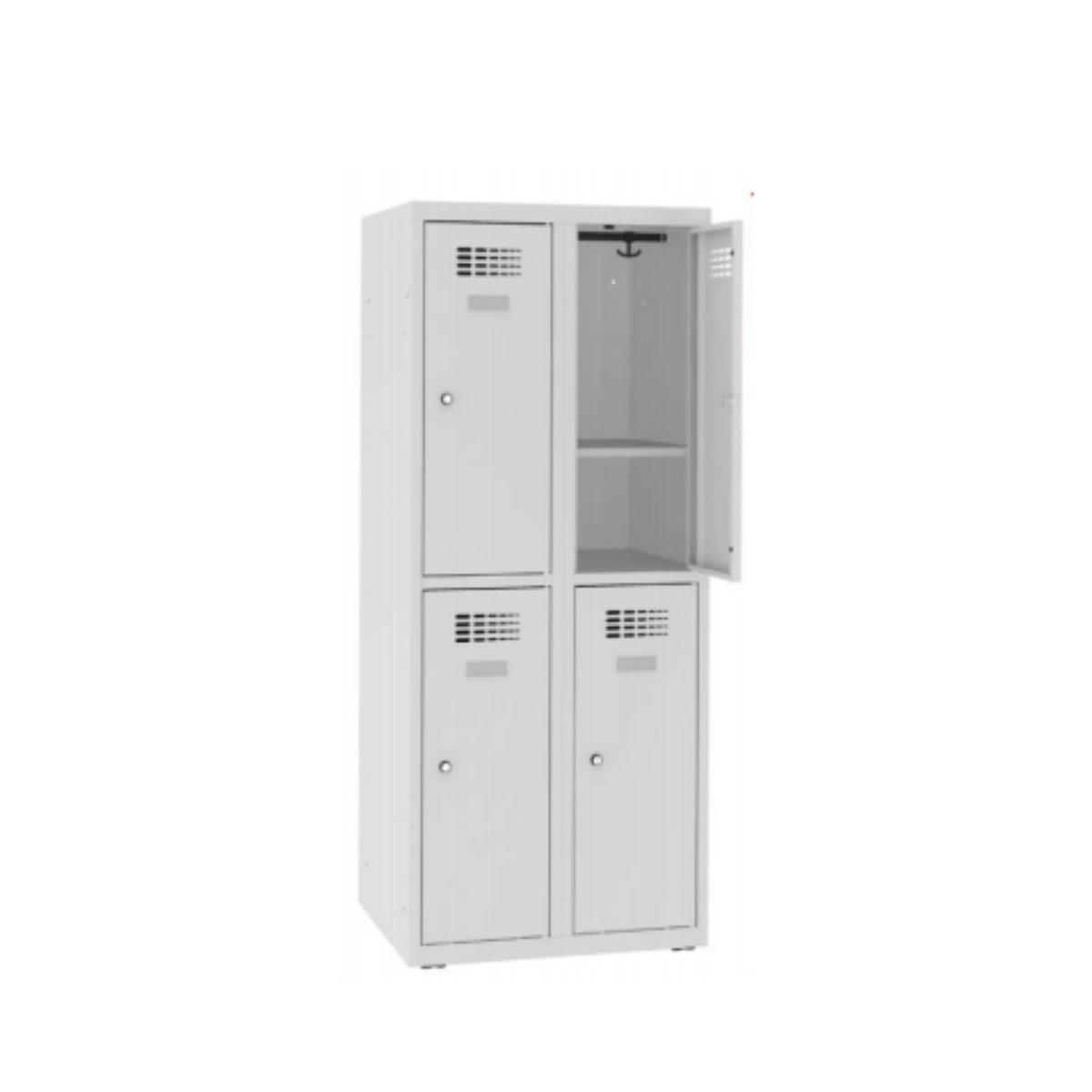 MSUS-322S-with-shelf Детски метален училищен гардероб с рафт MSus 322 S - Image 1