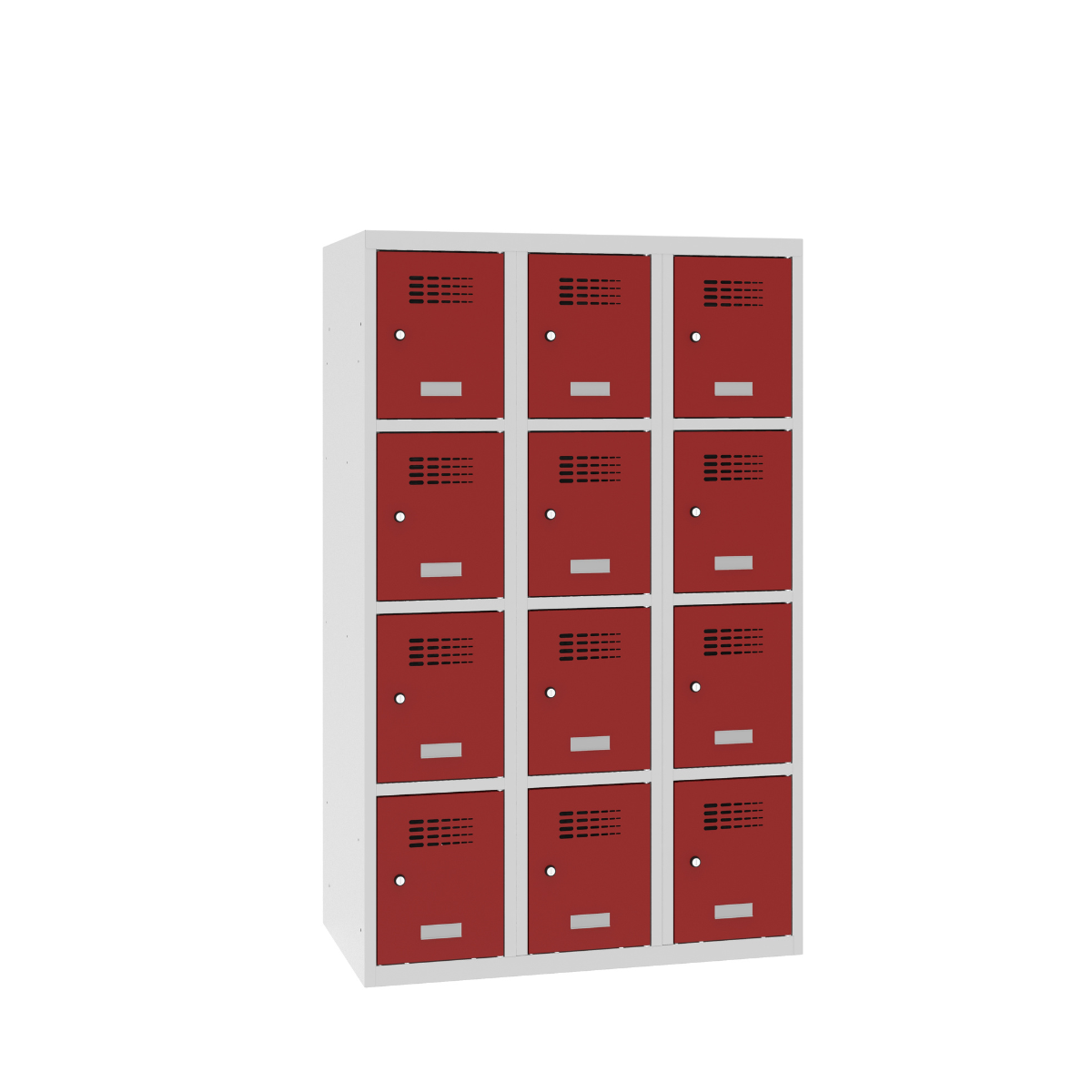 MSUS334S-7035-3020-closed-ks Детски метален шкаф MSUS 334 S - Image 1