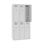 Метален училищен гардероб с рафт SUS 332 W