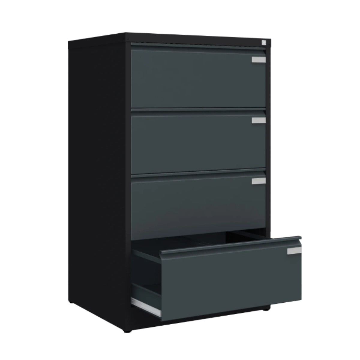 SZK-302st-RAL-9005-Jet-black-RAL-7016-Anthracite-grey Метален двоен кардекс SZK 302 - Image 1