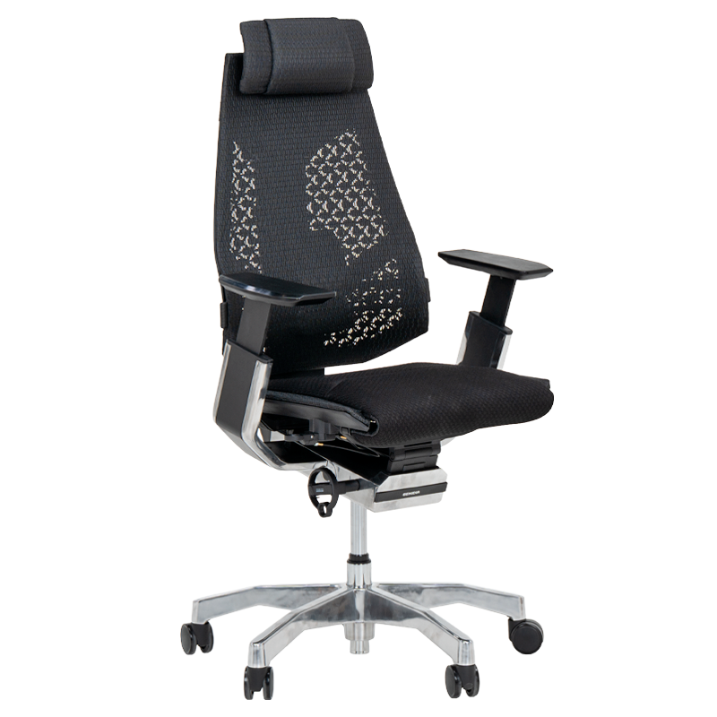 ergonomichen-ofis-stol-ergohuman-genidia-2-cheren Ергономичен офис стол ERGOHUMAN GENIDIA 2 - черен - Image 1