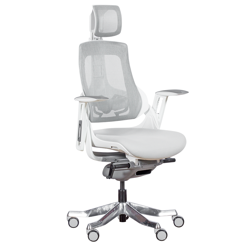 ergonomichen-stol-ambra-bjal Ергономичен стол AMBRA - бял - Image 1