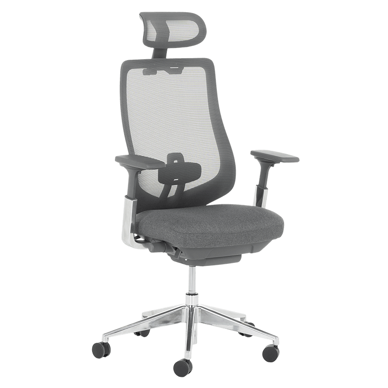 ergonomichen-stol-baden-siv Ергономичен стол BADEN - сив - Image 1