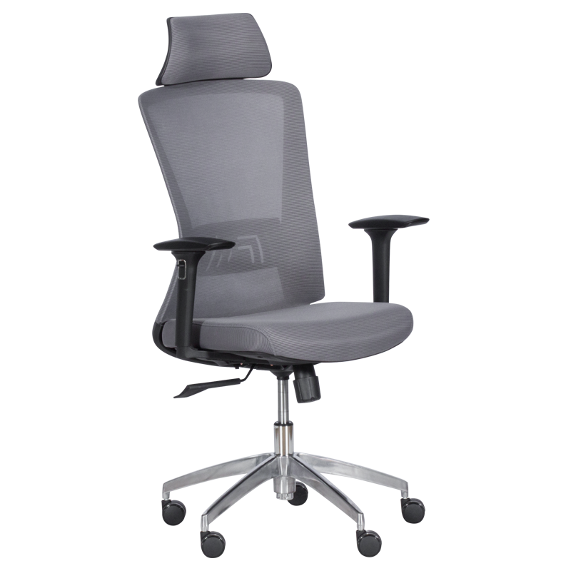 ergonomichen-stol-carmen-7542-siv Ергономичен стол Carmen 7542 - сив - Image 1