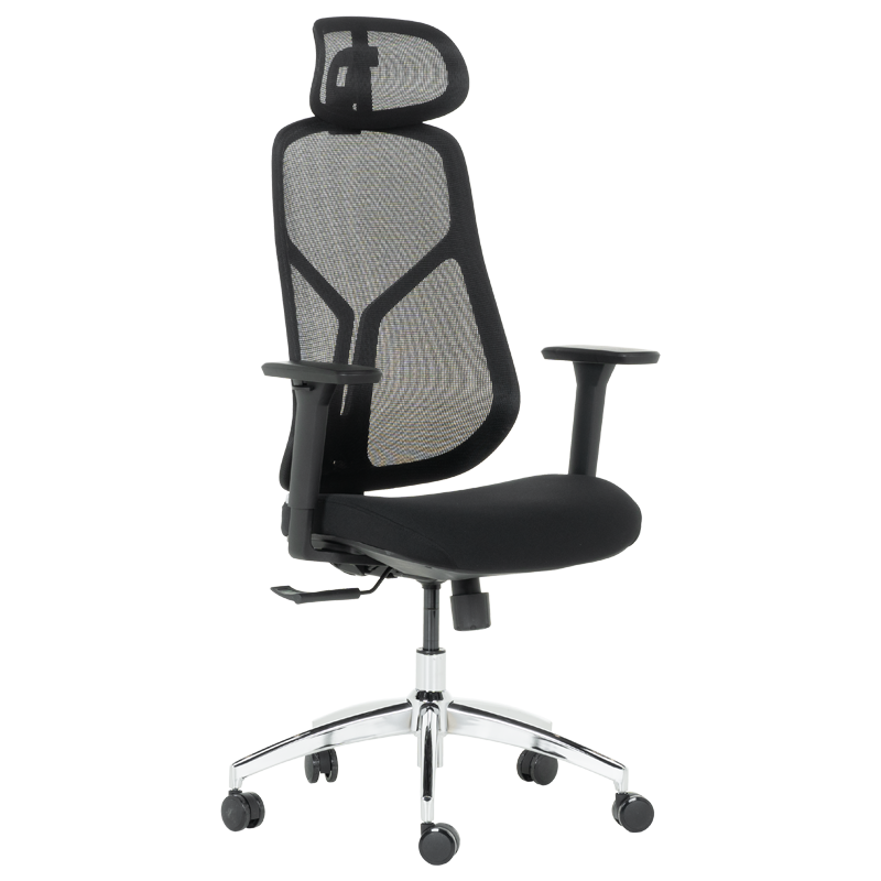 ergonomichen-stol-carmen-7901-cheren Ергономичен стол Carmen 7901 - черен - Image 1