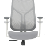 Ергономичен стол Carmen 7901 W - сив - Image 9