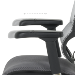 Ергономичен стол ERGOHUMAN IOO ELITE 2 - черна рамка - сив - Image 12