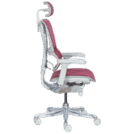 Ергономичен стол ERGOHUMAN IOO ELITE 2 - сива рамка - червен - Image 5