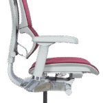 Ергономичен стол ERGOHUMAN IOO ELITE 2 - сива рамка - червен - Image 8