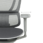 Ергономичен стол ERGOHUMAN IOO ULTRA - сива рамка - сив - Image 16