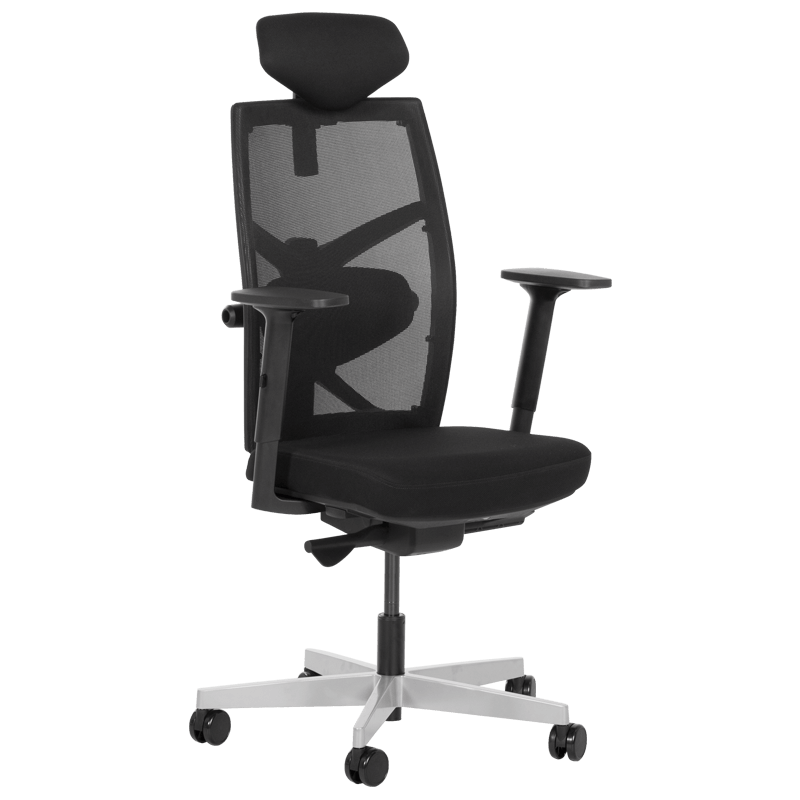 ergonomichen-stol-fredo-cheren Ергономичен стол FREDO - черен - Image 1