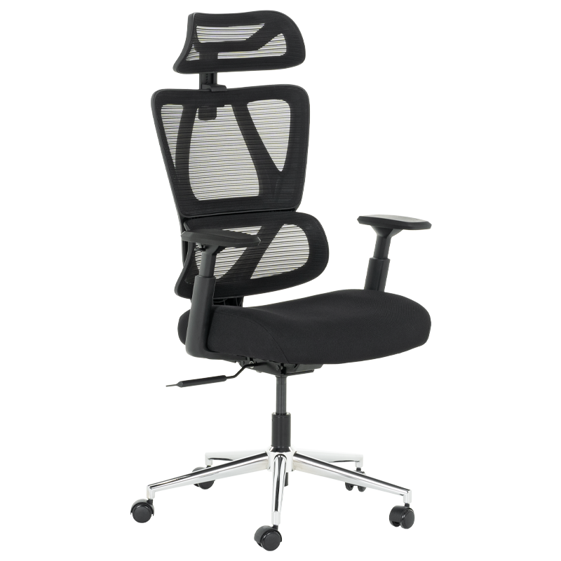 ergonomichen-stol-gap-cheren Ергономичен стол GAP - черен - Image 1