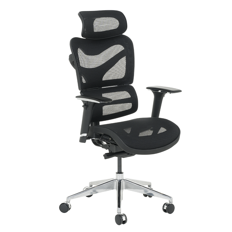 ergonomichen-stol-jasper-cheren Ергономичен стол JASPER - черен - Image 1
