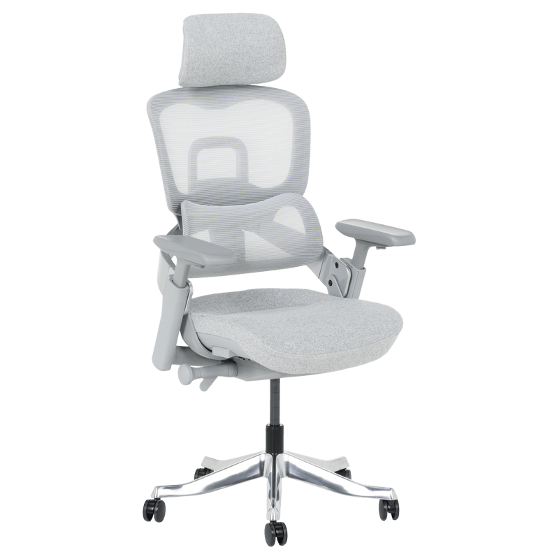 ergonomichen-stol-lyon-siv Ергономичен стол LYON - сив - Image 1