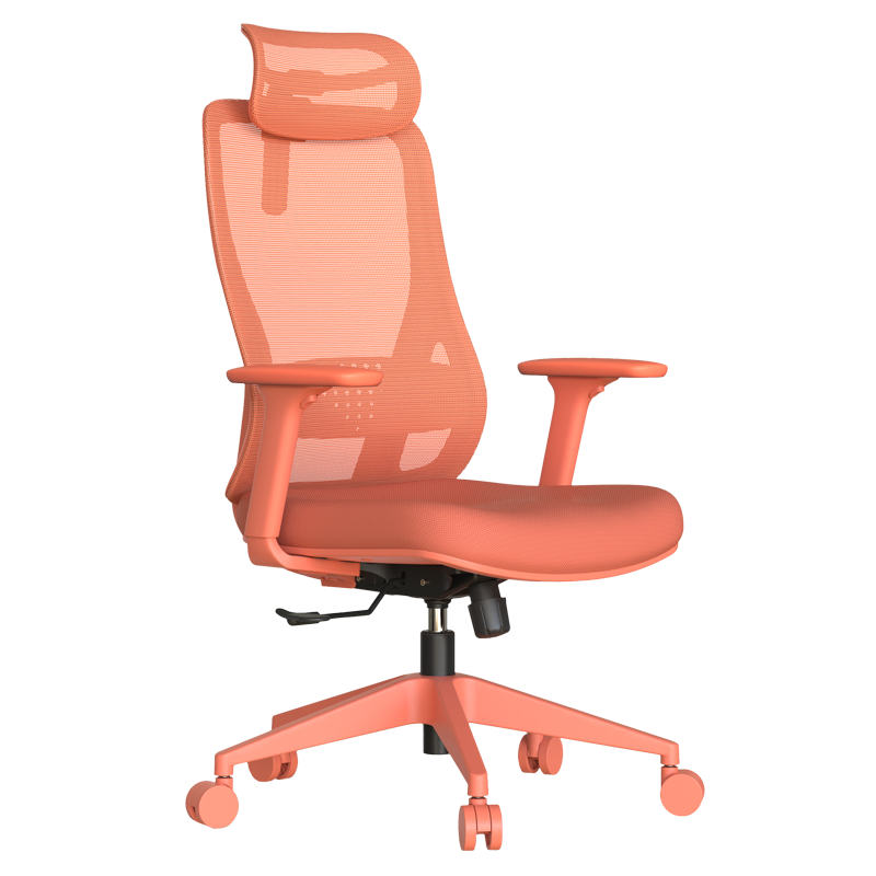 ergonomichen-stol-masali-oranjev Ергономичен стол MASALI - оранжев - Image 1