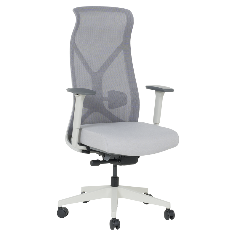 ergonomichen-stol-saron-siv Ергономичен стол SARON - сив - Image 1