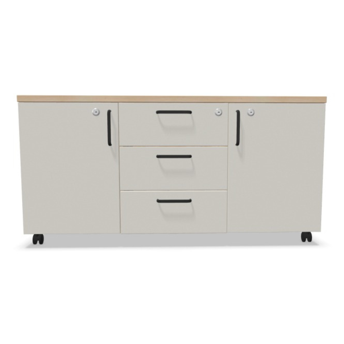 es_sideboard-mobile-acaciaw-grey_1.jpg Easy Space мобилен нисък шкаф - Image 1
