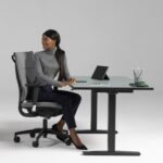 Основа за бюро EUP2 с електрическа регулация - RAL 9010 Pure White BI, WH, W