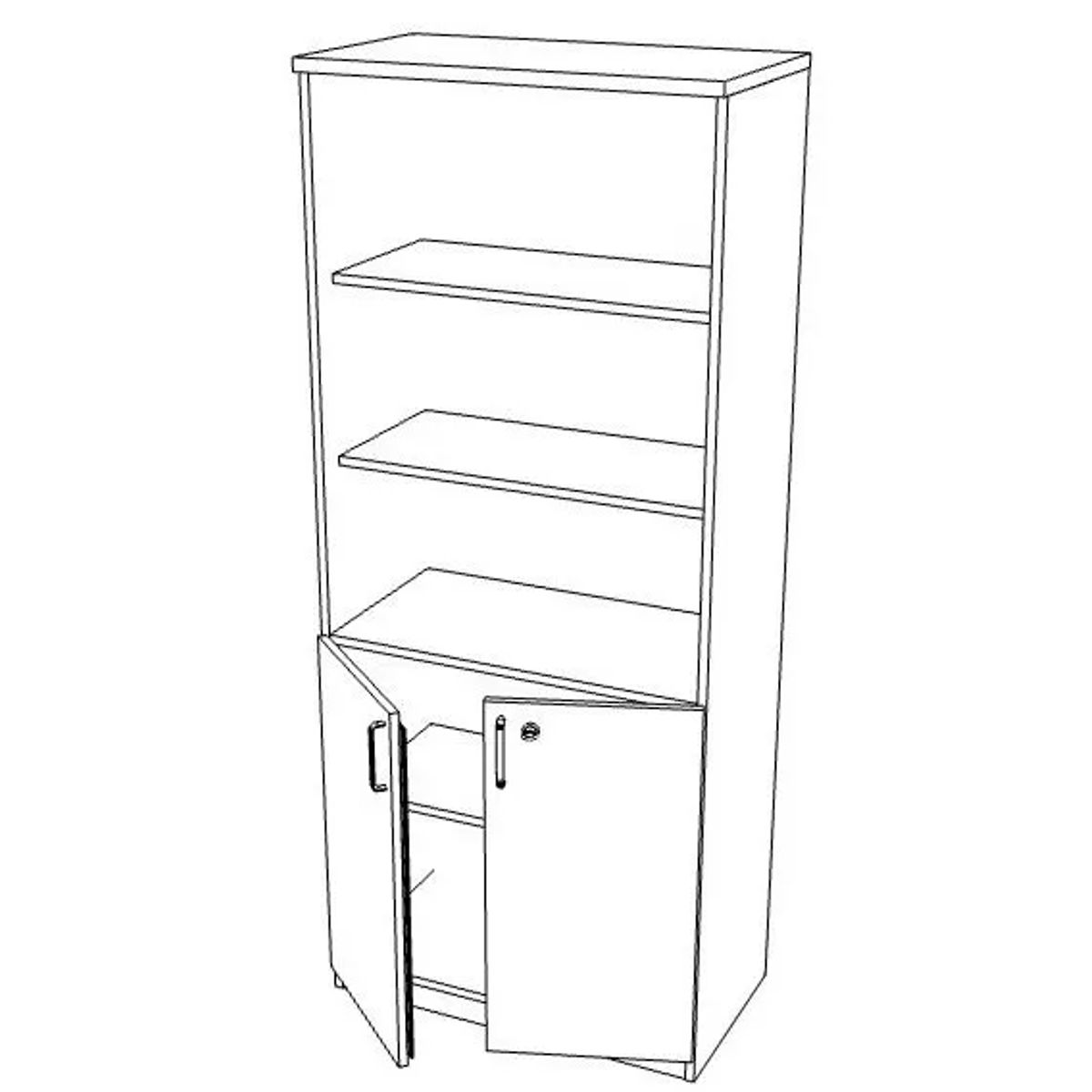 furnit.bg-202203-Easy-Space-шкаф-Combi-с-плътни-врати-800-мм-3-12971 Easy Space комбиниран шкаф 5OH - Image 1