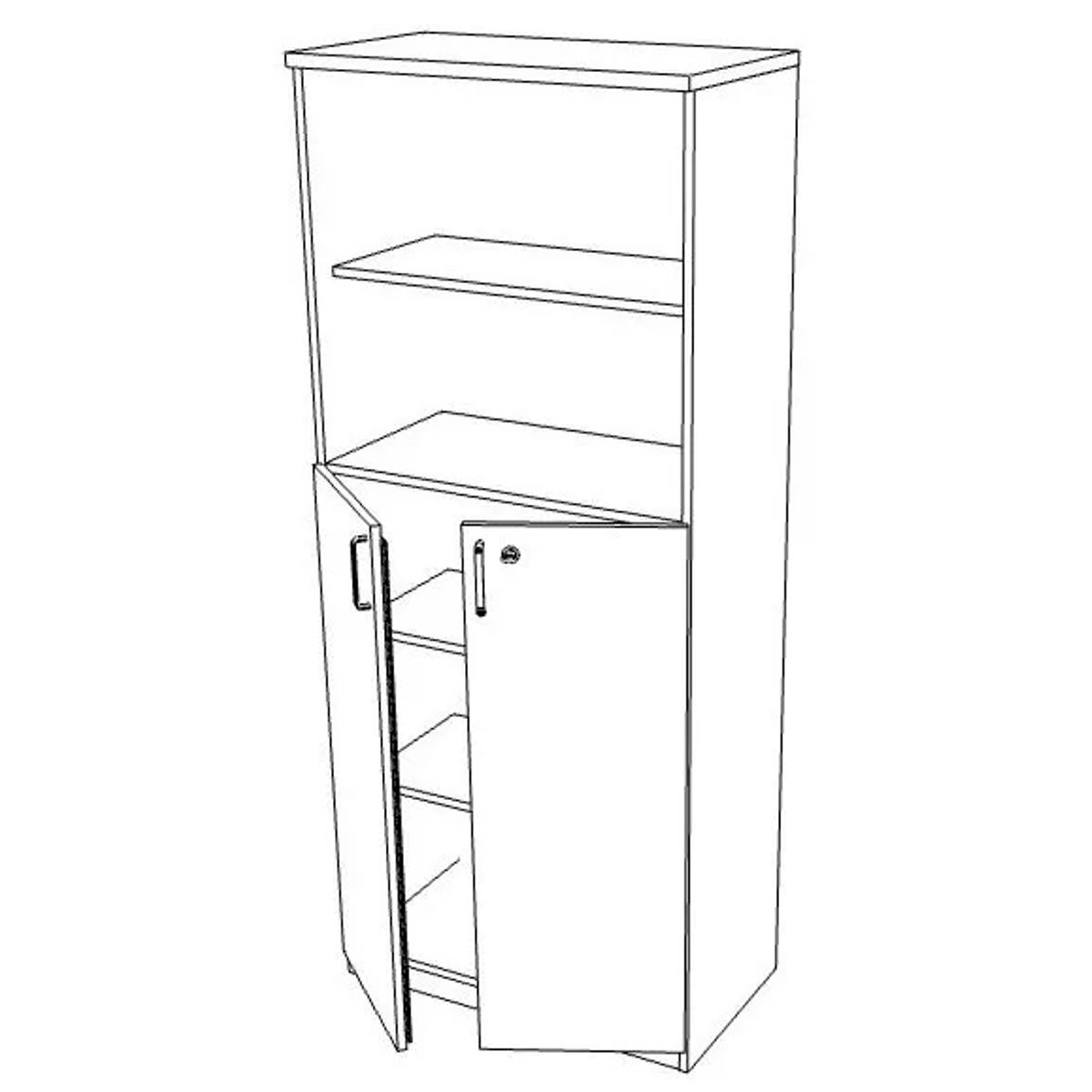 furnit.bg-202203-Easy-Space-шкаф-Combi-с-плътни-врати-800-мм-4-12972 Easy Space комбиниран шкаф 5OH - Image 1