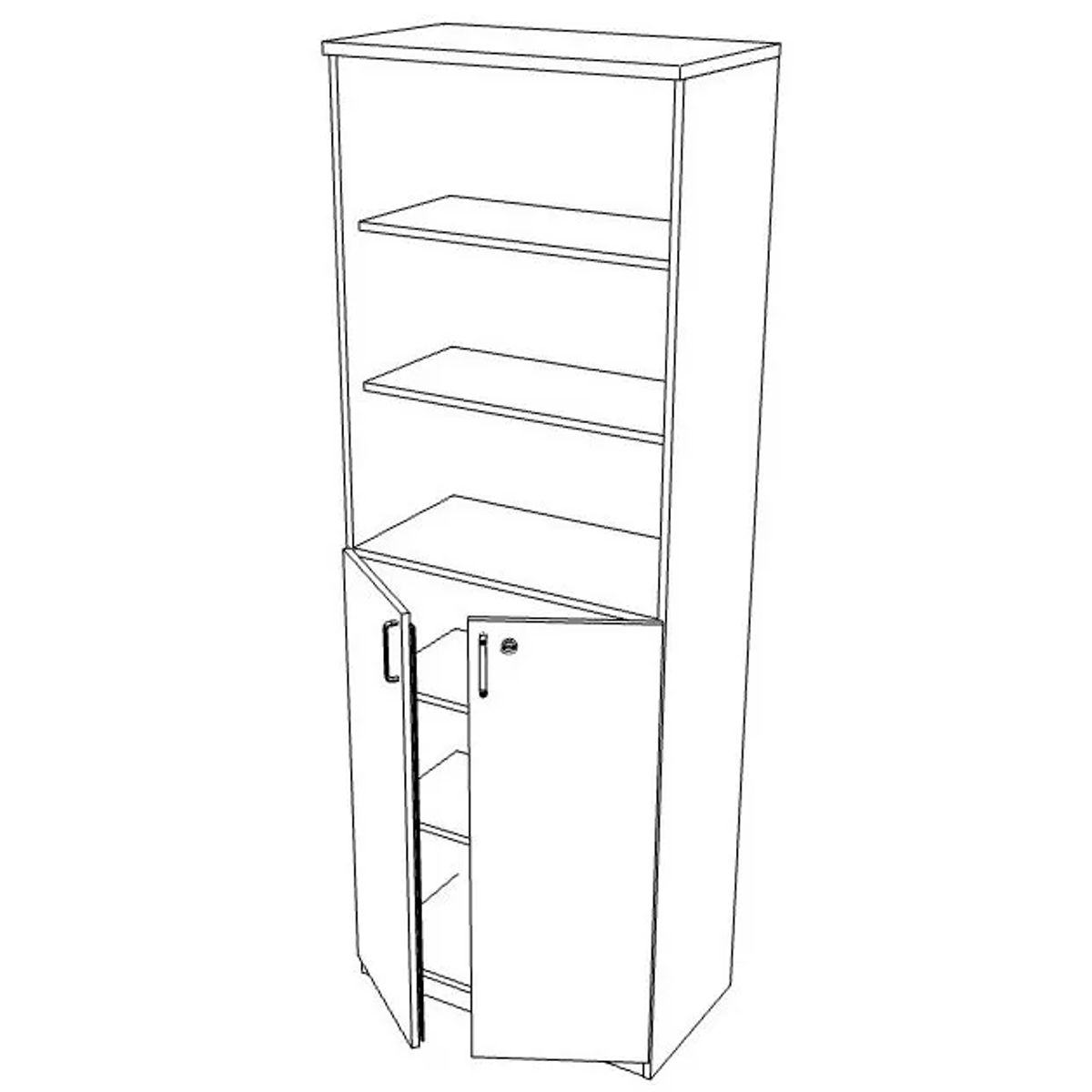 furnit.bg-202203-Easy-Space-шкаф-Combi-с-плътни-врати-800-мм-6-12965 Easy Space комбиниран шкаф 6OH - Image 1