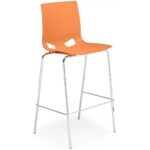 Fondo Hocker - Gloss Orange