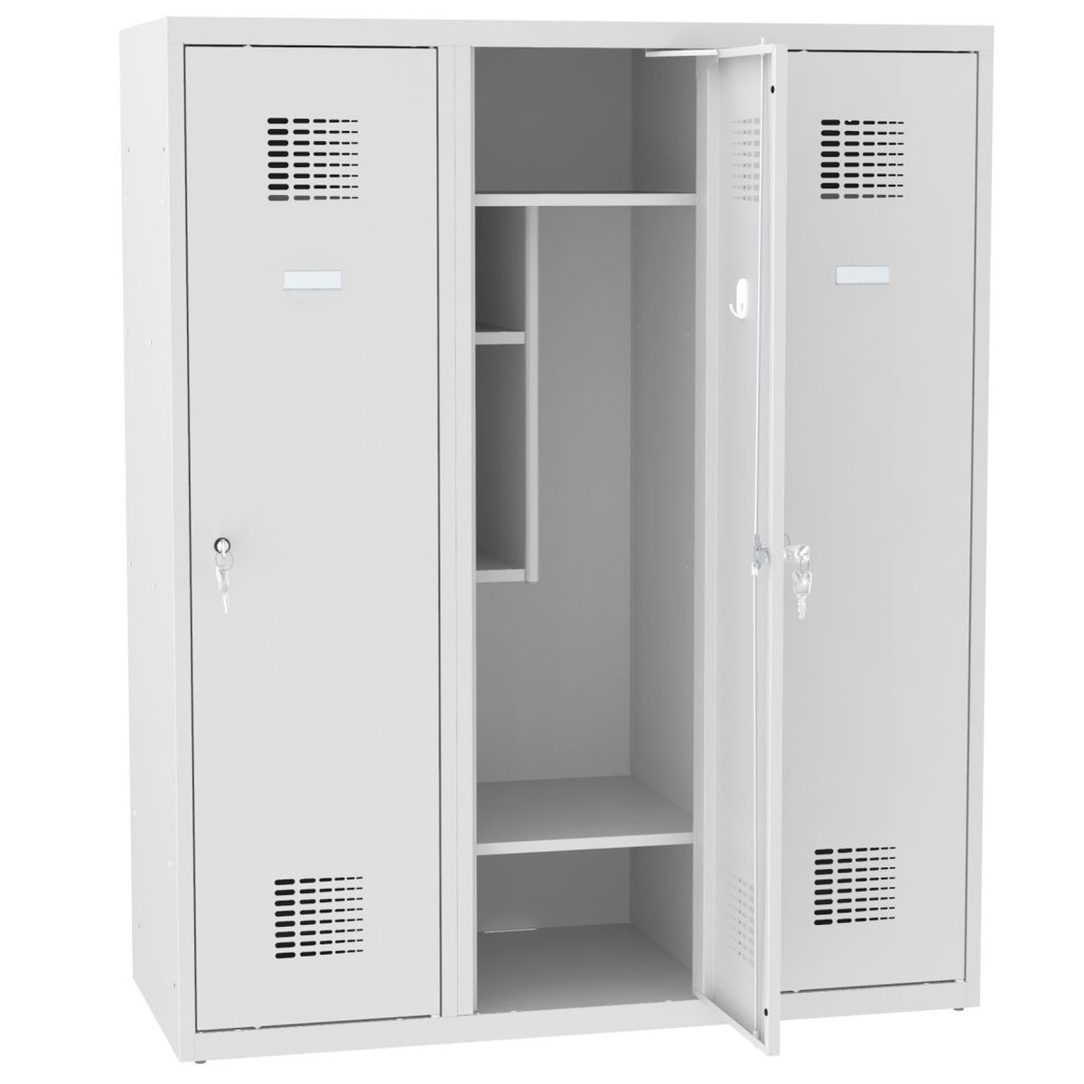 furnit.bg-202203-MSum-430S-1-12545 Детски метален гардероб MSUM 430 S DB - Image 1