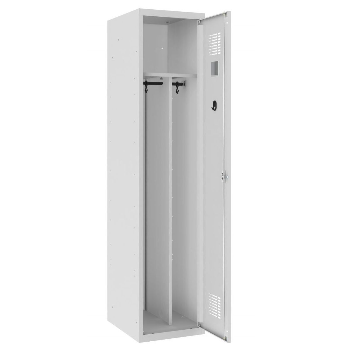 furnit.bg-202203-Sum-410W-12729 Метален гардероб Sum 410 W - RAL 7035 Light grey MALOW - Image 1