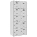 Метален шкаф Sus 425 W - RAL 7035 Light grey MALOW