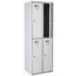 Метален гардероб SUS 322 W - RAL 7035 Light grey MALOW