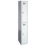 Метален гардероб SUS 312 W - RAL 7035 Light grey MALOW