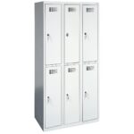 Метален гардероб SUS 332 W - RAL 7035 Light grey MALOW