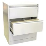 Метален двоен кардекс SZK 202 - RAL 7035 Light grey MALOW