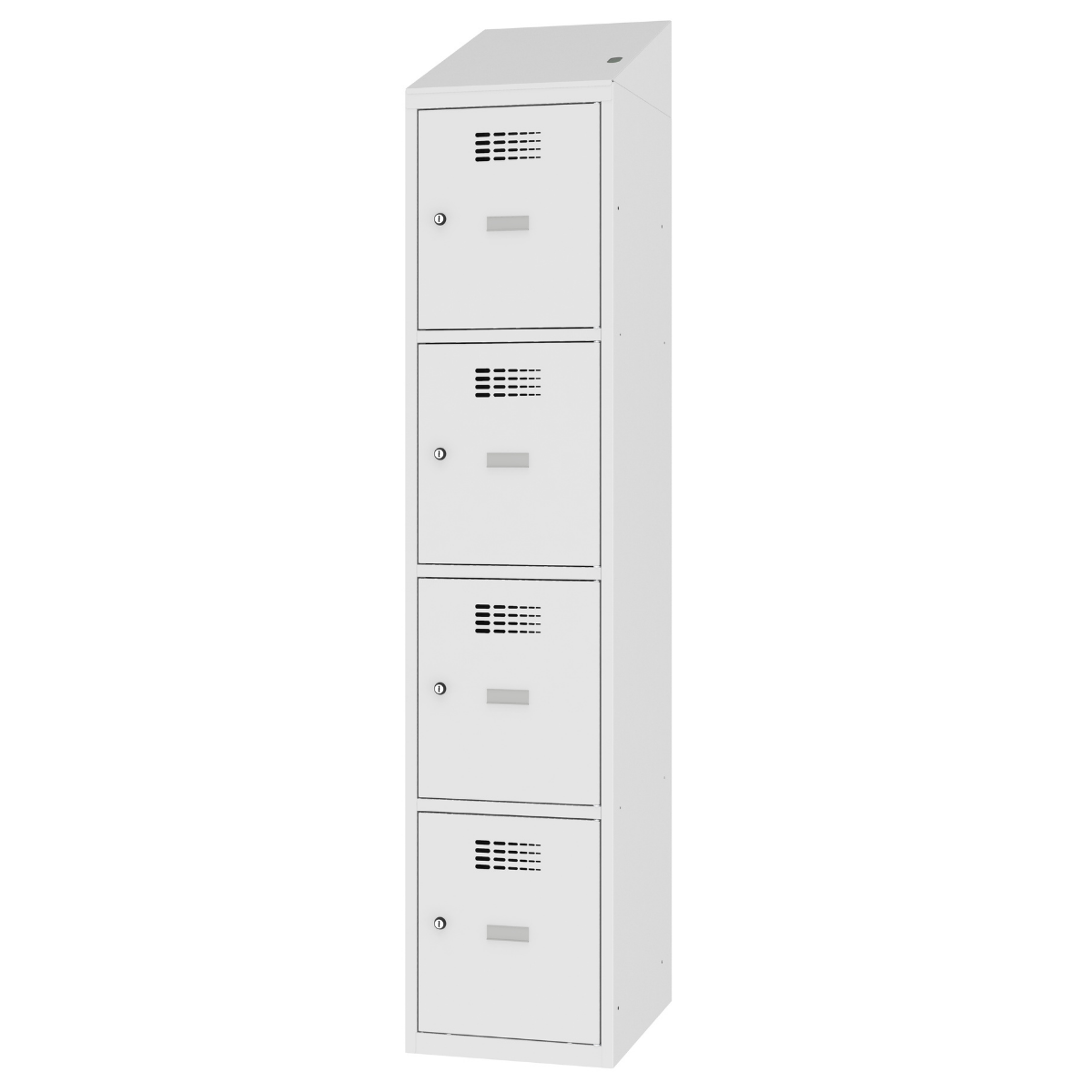 furnit.bg-202306-MSUMV414-7035-closed-slanted-ks-15505 Метален шкаф с вградено захранване MSUS 414 V - Image 1