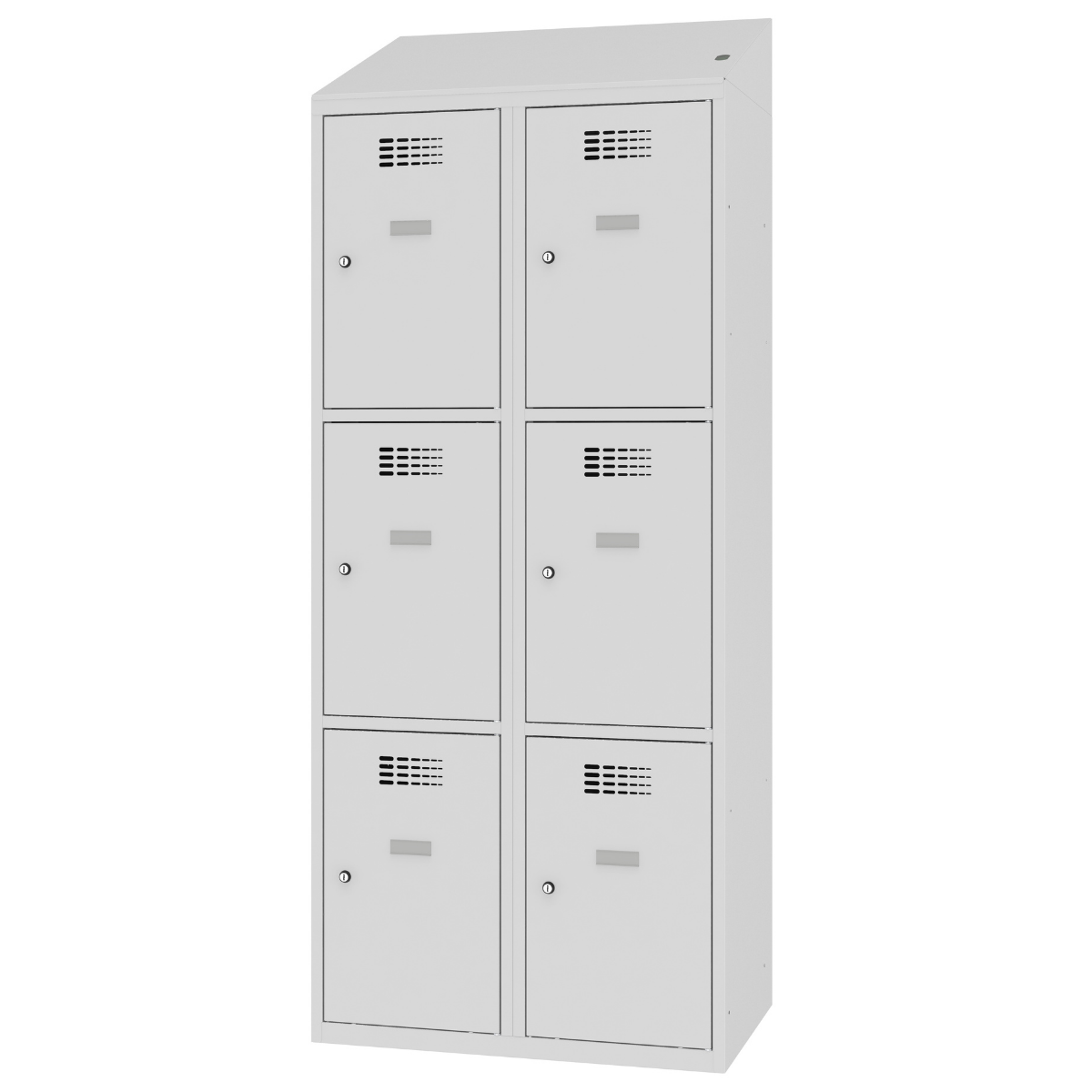 furnit.bg-202306-MSUMV423-7035-closed-slanted-ks-15515 Метален шкаф с вградено захранване MSUS 423 V - Image 1