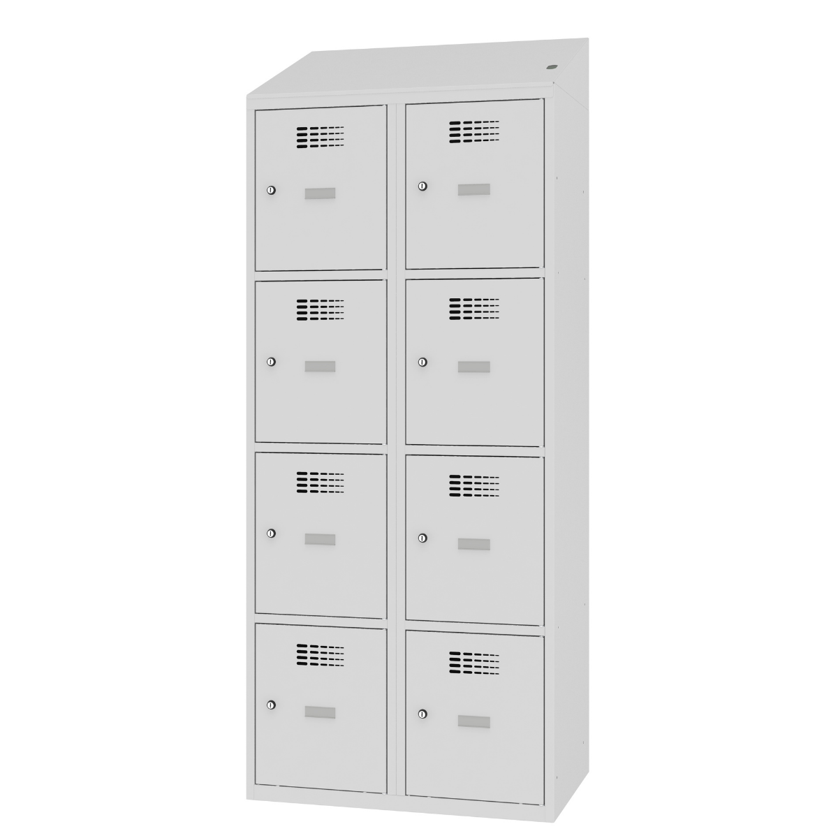 furnit.bg-202306-MSUMV424-7035-closed-slanted-ks-15517 Метален шкаф с вградено захранване MSUS 424 V - Image 1