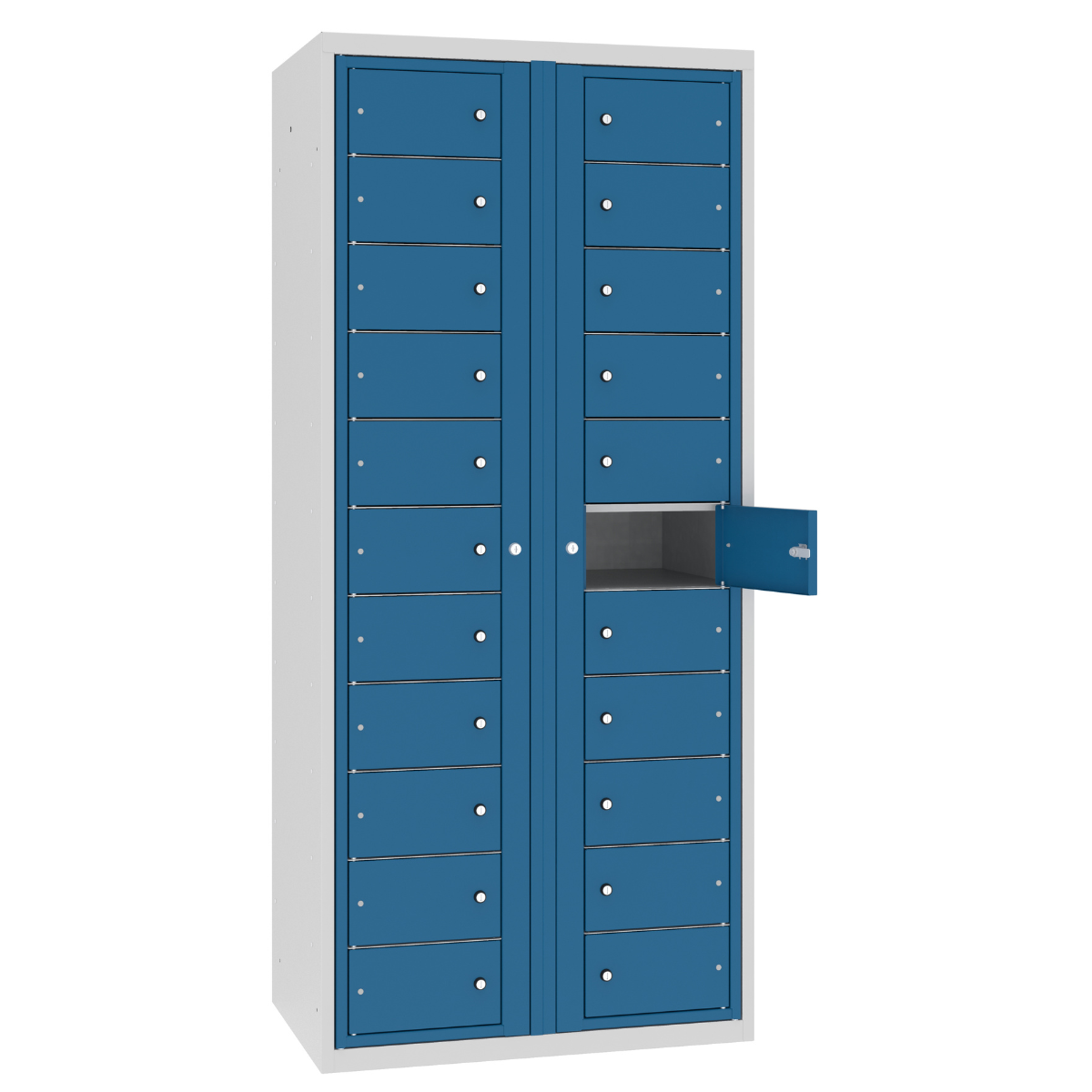 furnit.bg-202306-mkb2-7035-5012-open-1-compartment-ks-15470 Метален шкаф за съхранение MKB 2 - Image 1