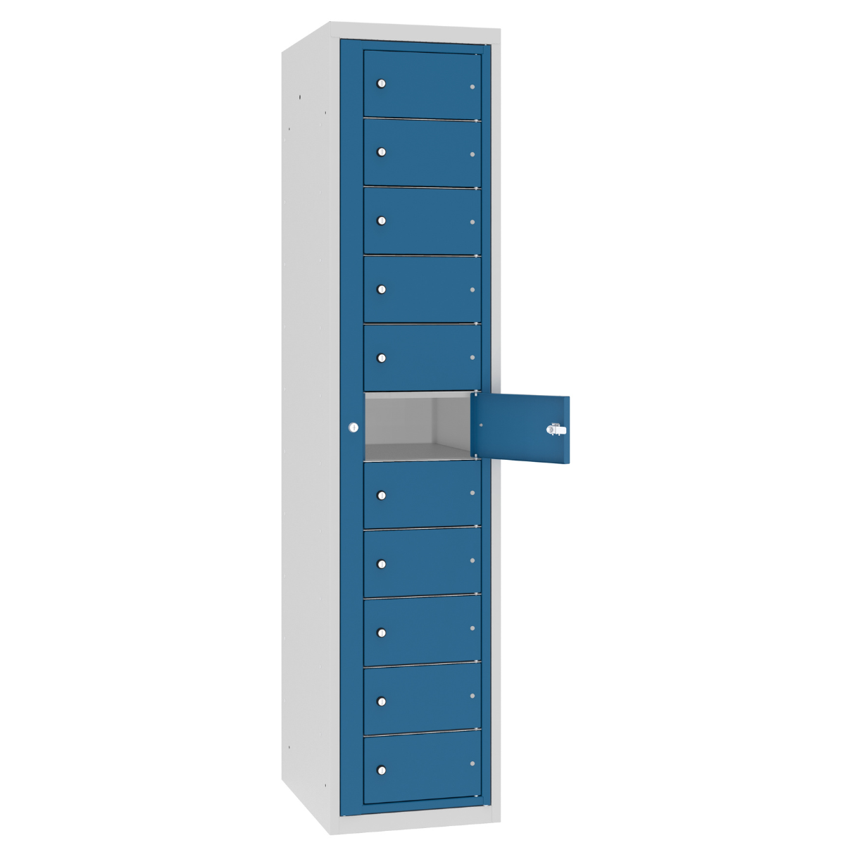 furnit.bg-202306-mkb4-7035-5012-open-1-compartment-ks-15476 Метален шкаф за съхранение MKB 4 - Image 1
