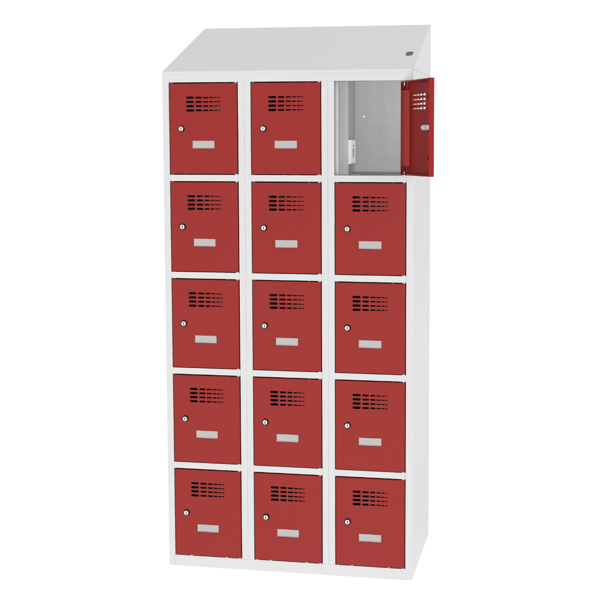 furnit.bg-202306-sus335W-7035-3020-open-cylinder-ks-15572 Метален шкаф с вградено захранване MSUS 335 V - Image 1