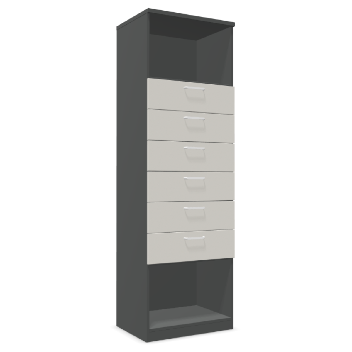 ode7_5oh-600_6drawers_1 Easy Space етажерка с чекмеджета ODE7 5OH - Image 1