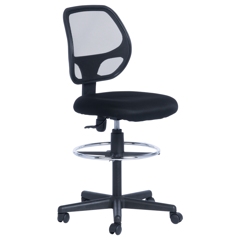 ofis-stol-7553-cheren-1 Работен офис стол Carmen 7553 - черен - Image 1