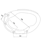 Подлакътник за офис стол 7506 - десен - Image 3