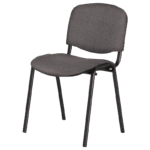 Посетителски стол Carmen 1130 LUX - сив - Image 3