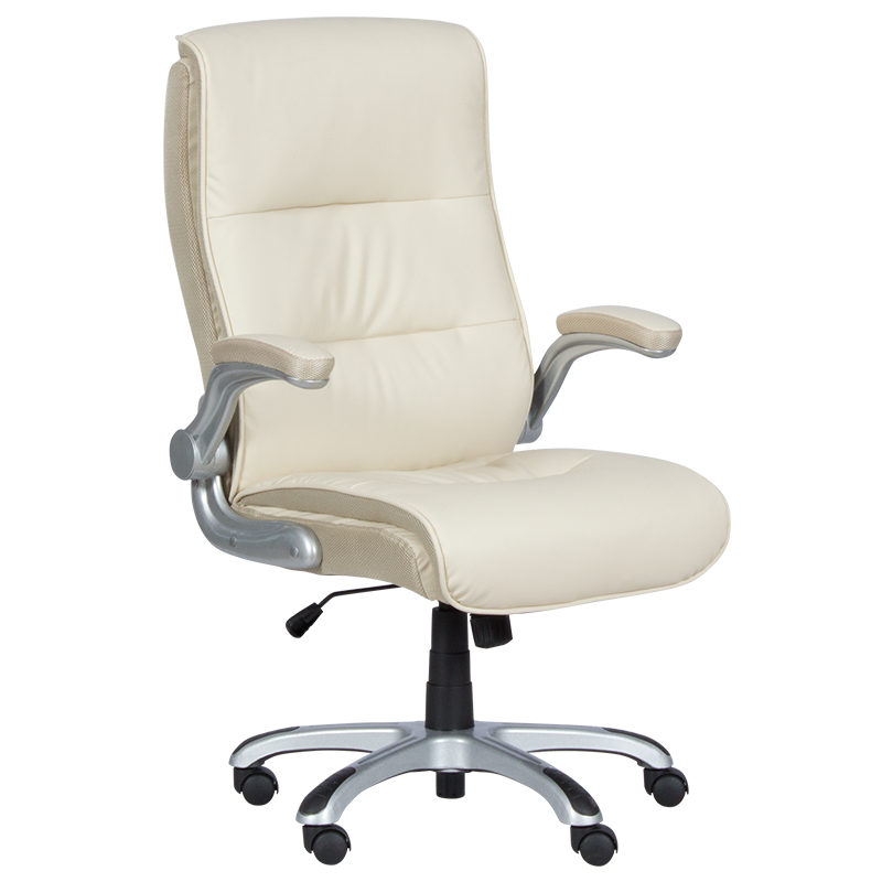 prezidentski-ofis-stol-6106-bejov Президентски офис стол Carmen 6106 - крем - Image 1
