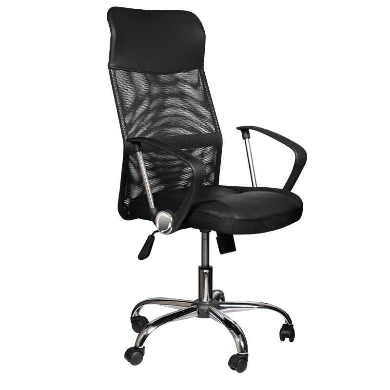 prezidentski-ofis-stol-carmen-6083-cheren-1 Президентски офис стол Carmen 6083 - черен - Image 1