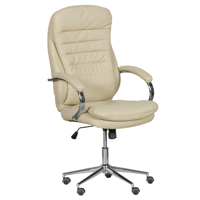 prezidentski-ofis-stol-carmen-6113-1-krem Президентски офис стол Carmen 6113-1 - крем - Image 1